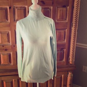 2/$10. Gap light blue turtleneck